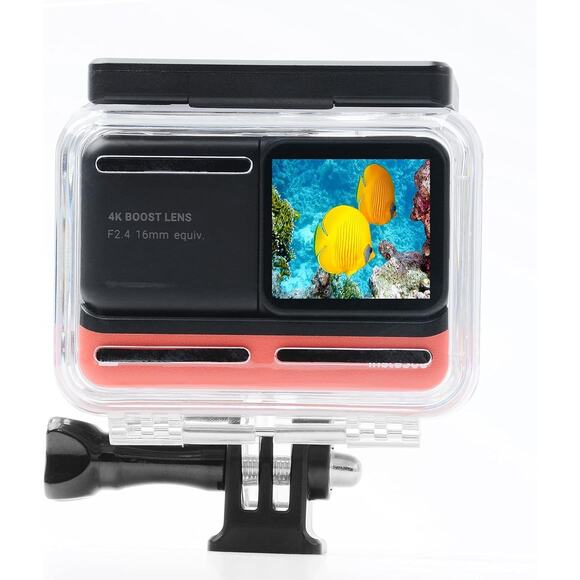 Dive Case for Insta360 ONE RS 4K Waterproof Housing Shell 60M/196FT - Picture 2 of 7